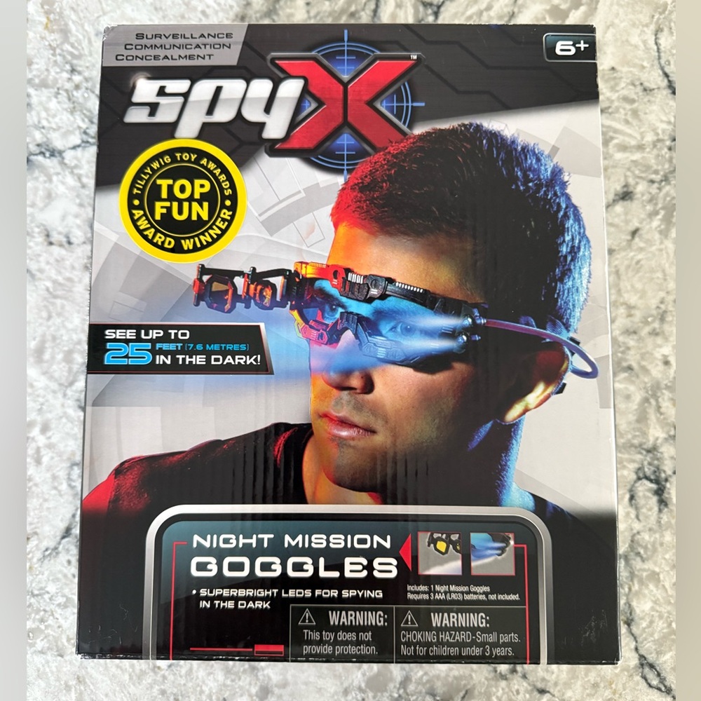 Brand new. SpyX Night Mission Goggles with LED Lights